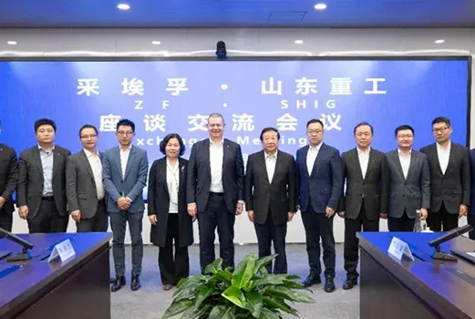 Tan Xuguang: Shandong Heavy Industry Group and ZF Will Carry out In-depth Strategic Cooperation in all dields