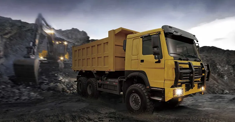 Tipper Truck 6x6 Sinotruk All-Wheel-Drive