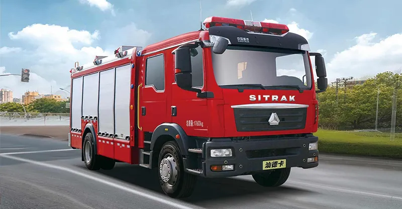 Fire Fighting Truck 6x4 Howo or Sitrak