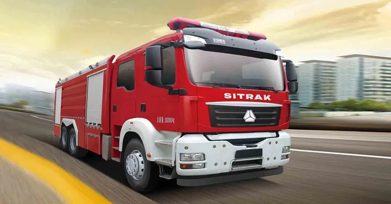 Fire Fighting Truck 6x4 Howo or Sitrak