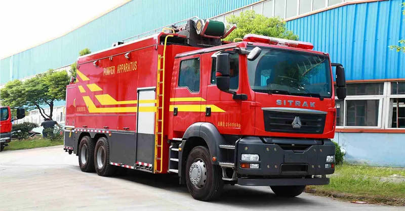 Fire Fighting Truck 6x4 Howo or Sitrak