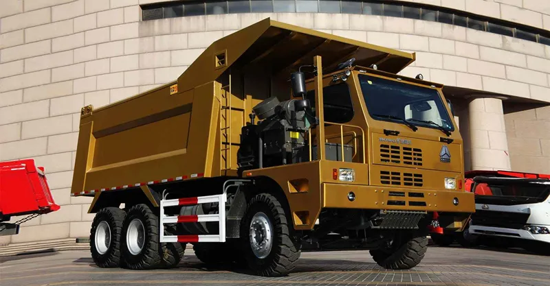 Mine Tipper Truck 6x4 Sinotruk Special Vehicles