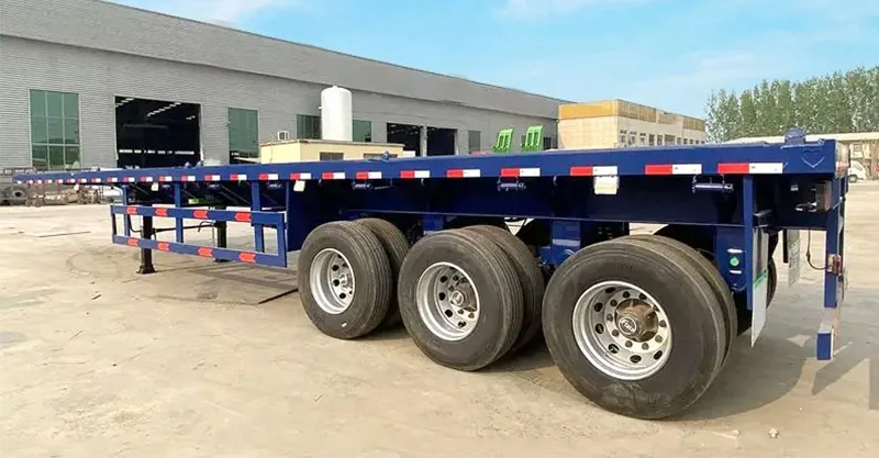 20ft Flatbed Container Trailer