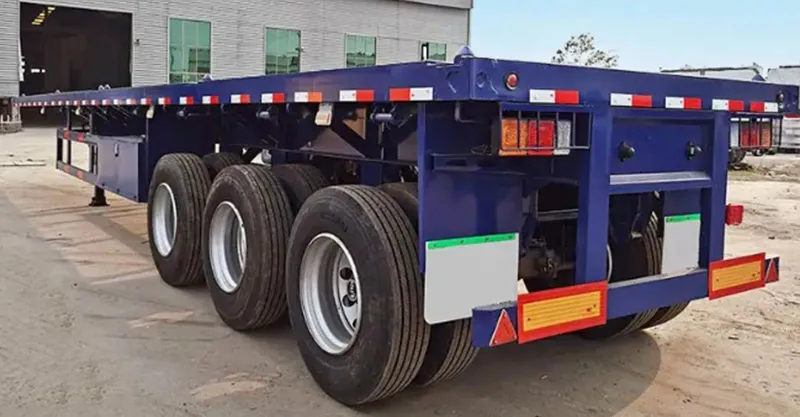 20ft Flatbed Container Trailer