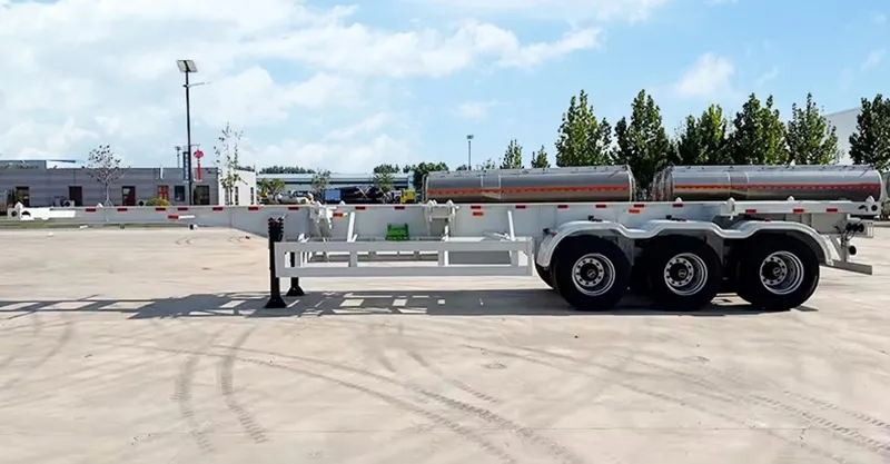 Tri Axle Container Skeletal Trailer