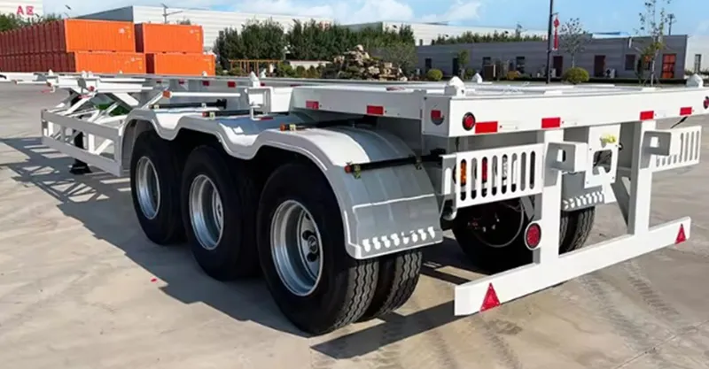 Tri Axle Container Skeletal Trailer