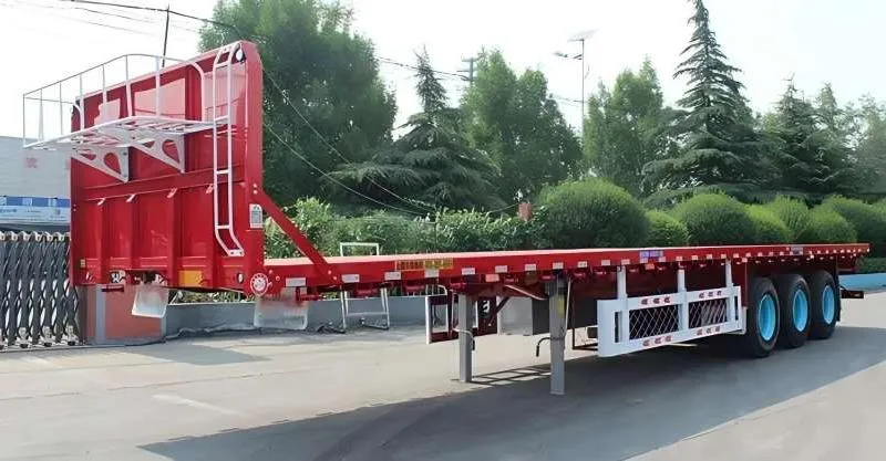 4 Axle 53Ft Flatbed Trailer