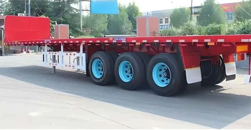 4 Axle 53Ft Flatbed Trailer