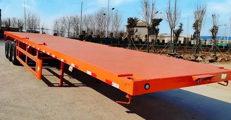 3 Axle Flatbed Trailer