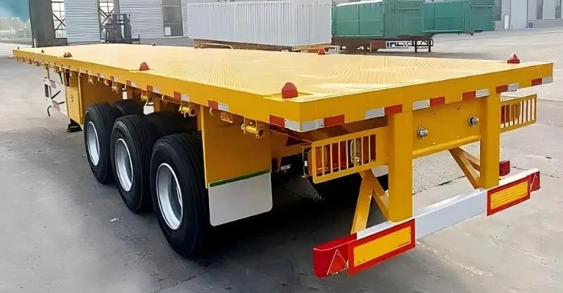 40 Foot Tri Axle Flat Deck Trailer For Sale