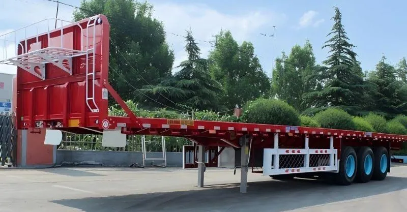 40FT Flatbed Tri Axle Trailer