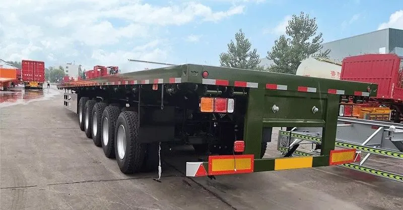 Triple Axle Flat Deck Trailer