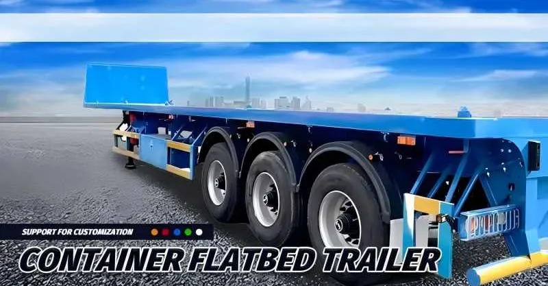 Triple Axle Flat Deck Trailer