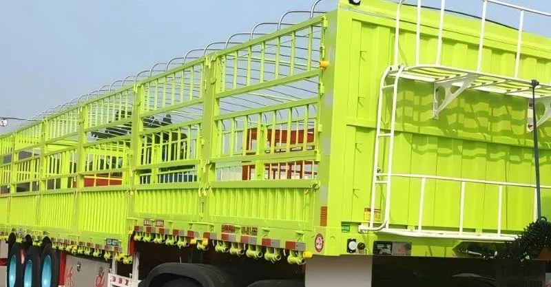 60 Ton Fence Cargo Trailer