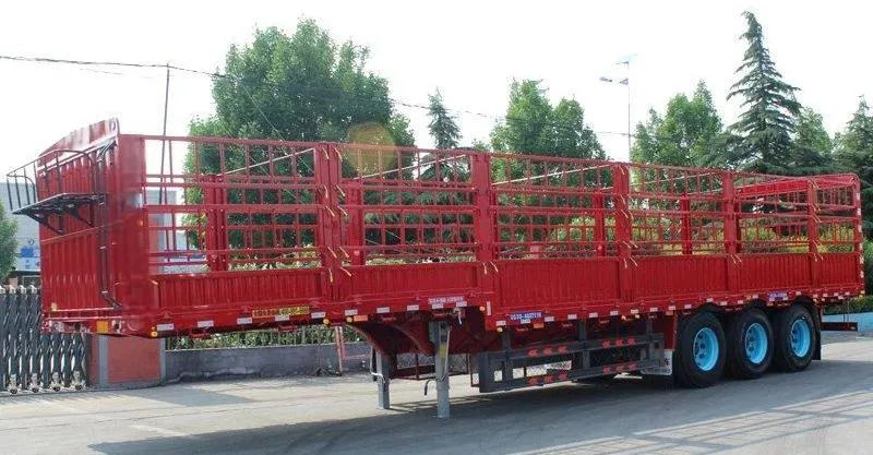 60T Fence Bulk Cargo Trailer