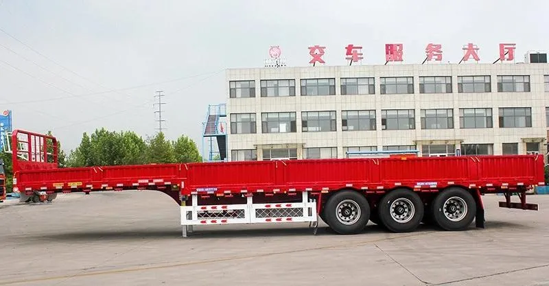 50T Sidewall Dropsides Trailer